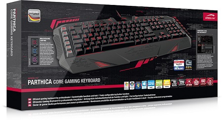 Herná klávesnica Speedlink Parthica Core Gaming Keyboard