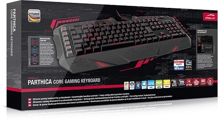 Herná klávesnica Speedlink Parthica Core Gaming Keyboard Herná klávesnica Speedlink Parthica Core Gaming Keyboard