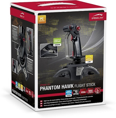 Joystick Speedlink Phantom Hawk Flightstick Joystick Speedlink Phantom Hawk Flightstick