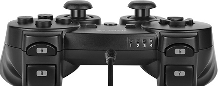 Speed-Link Strike FX Gamepad for PC & PS3, black