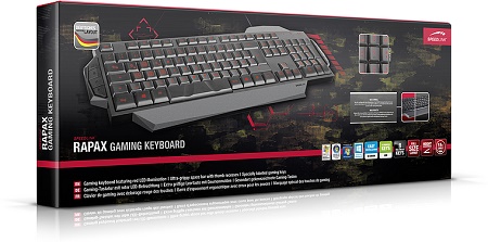 Speed-Link Rapax Gaming Keyboard, black