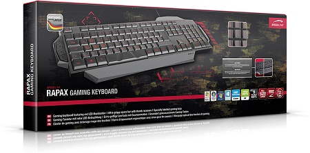 Speed-Link Rapax Gaming Keyboard, black Speed-Link Rapax Gaming Keyboard, black
