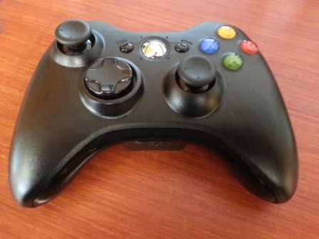 Microsoft Xbox 360 Wireless Controller, black - BAZÁR (použitý tovar , zmluvná záruka 12 mesiacov)