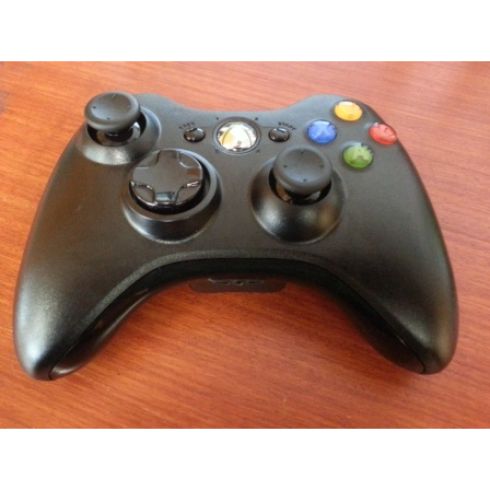 Microsoft Xbox 360 Wireless Controller, black - BAZÁR (použitý tovar , zmluvná záruka 12 mesiacov)