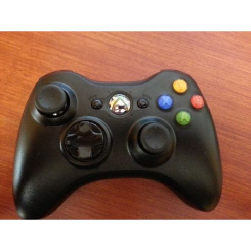 Microsoft Xbox 360 Wireless Controller, black - BAZÁR (použitý tovar , zmluvná záruka 12 mesiacov)