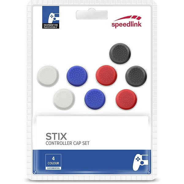 Speedlink Stix Controller Cap Set pre PS5/PS4, multicolor Speedlink Stix Controller Cap Set pre PS5/PS4, multicolor