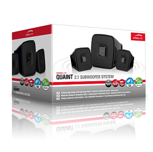 Speed-Link Quaint 2.1 Subwoofer System, black