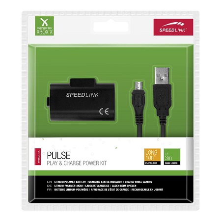 Nabíjačka Speedlink Pulse Play & Charge Power Kit pre Xbox One Nabíjačka Speedlink Pulse Play & Charge Power Kit pre Xbox One