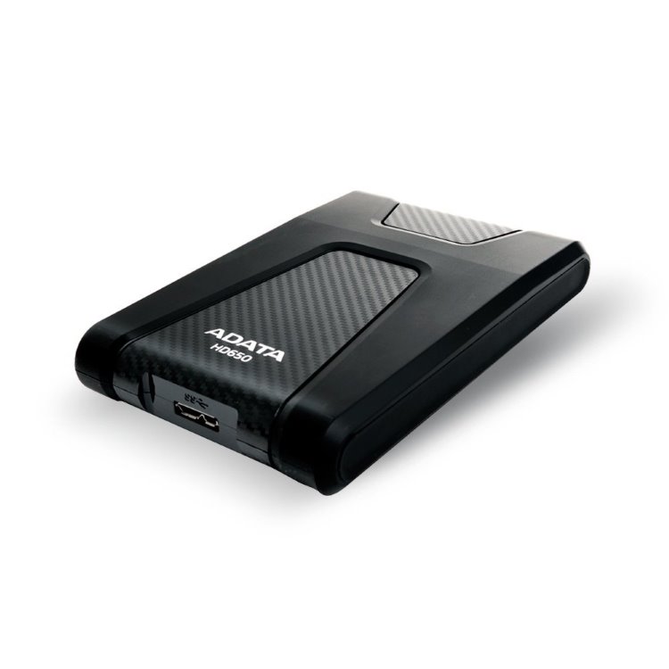 ADATA HDD HD650, 1 TB, USB 3.2 (AHD650-1TU31-CBK) externý pevný disk, čierna ADATA HDD HD650, 1 TB, USB 3.2 (AHD650-1TU31-CBK) externý pevný disk, čierna