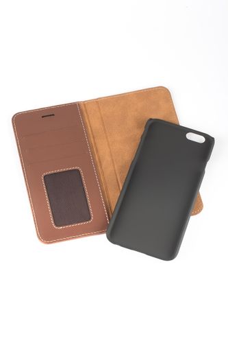 Savelli Doppio for iPhone 6/ 6S, beige / tabacco