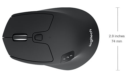 Logitech Optická bezdrôtová myš M720 Triathlon, čierna