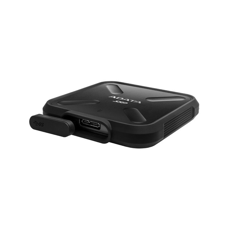 A-Data SSD SD700, 256GB, USB 3.2 - rýchlosť 440/430 MB/s (ASD700-256GU31-CBK), Black