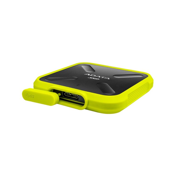 A-Data SSD SD700, 256GB, USB 3.2 - rýchlosť 440/430 MB/s (ASD700-256GU31-CYL), Yellow
