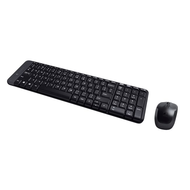 Bezdrôtový set Logitech bezdrôtová klávesnica a myš MK220, US