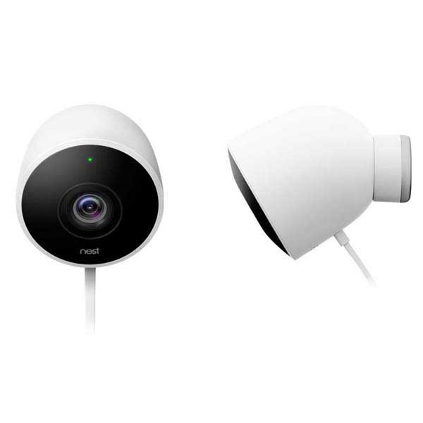 Google Nest Cam Outdoor, exteriérová kamera, White Google Nest Cam Outdoor, exteriérová kamera, White