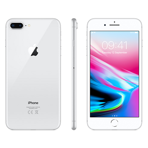 Apple iPhone 8 Plus 64GB strieborná