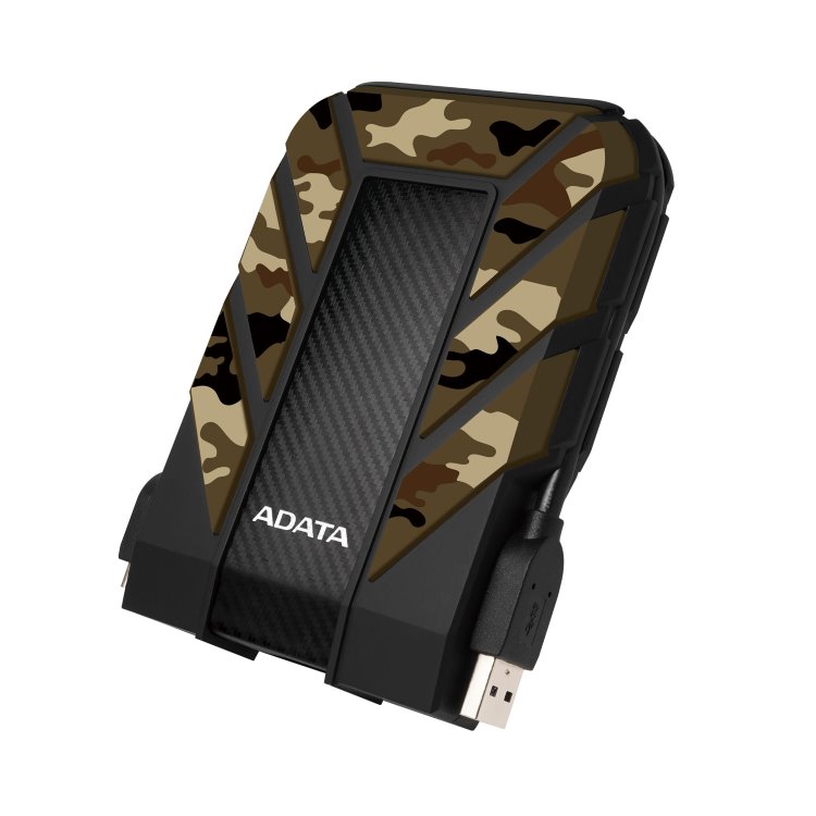 ADATA HDD HD710MP Military Pro, 2 TB, USB 3.2 (AHD710MP-2TU31-CCF), kamufláž