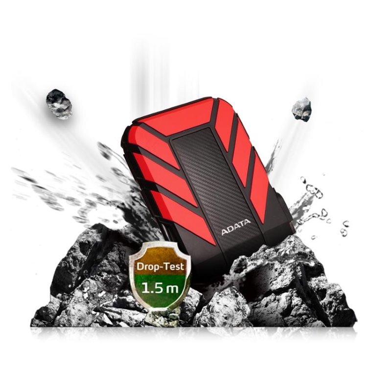ADATA HDD HD710P Pro, 1 TB, USB 3.2 (AHD710P-1TU31-CRD) externý pevný disk, červená ADATA HDD HD710P Pro, 1 TB, USB 3.2 (AHD710P-1TU31-CRD) externý pevný disk, červená