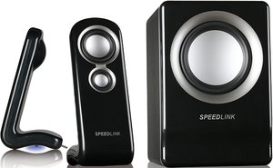 Speed-Link Vivente 2.1 Subwoofer System, black-silver