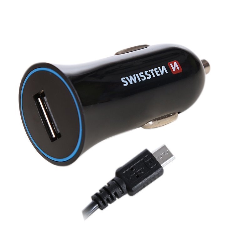 Autonabíjačka Swissten s Micro-USB káblom