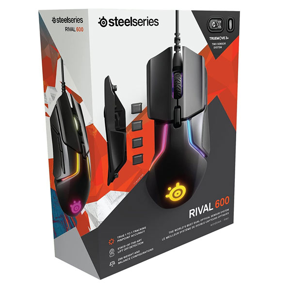 Herná myš SteelSeries Rival 600