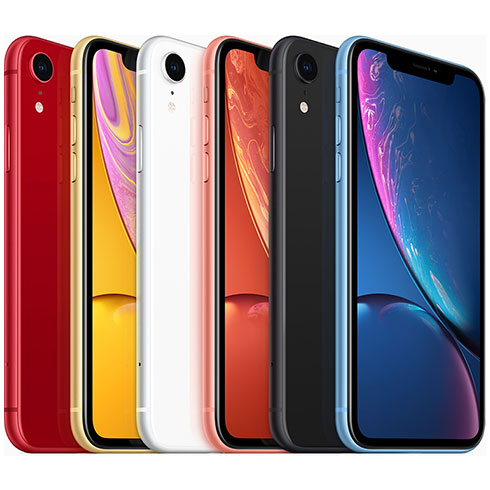 iPhone XR, 64GB, koralová červená