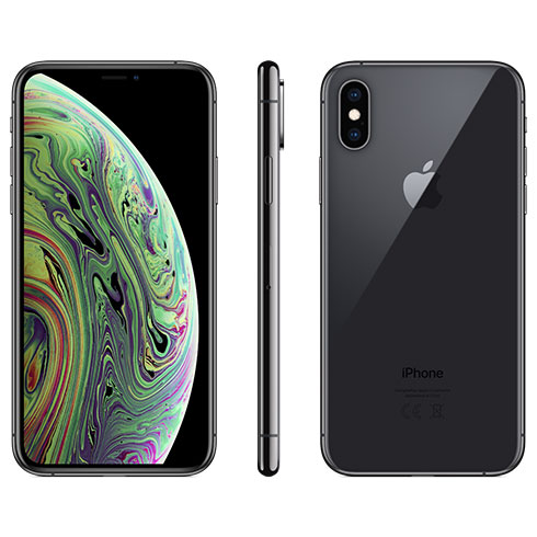 iPhone Xs, 256GB, kozmická sivá