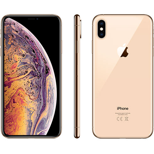 iPhone Xs Max, 512GB, zlatá