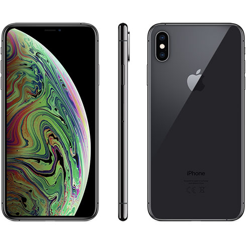 iPhone Xs Max, 512GB, kozmická sivá