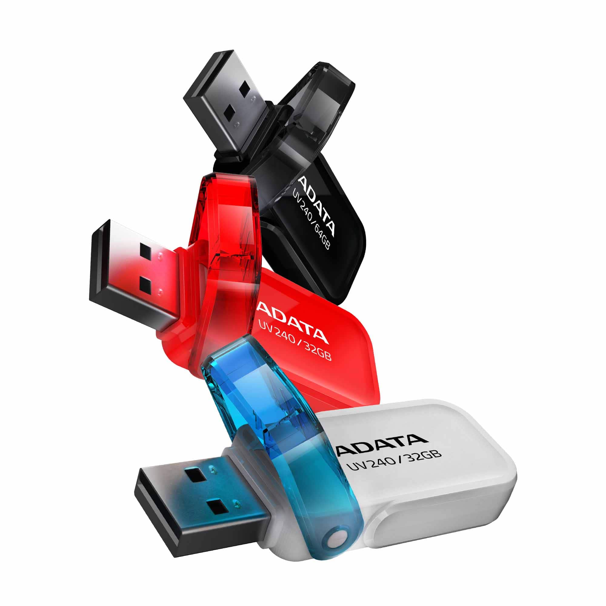 USB kľúč A-DATA UV240, 32 GB, AUV240-32G-RWH, biely USB kľúč A-DATA UV240, 32 GB, AUV240-32G-RWH, biely