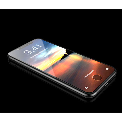 Devia ochranné sklo FS Anti Fingerprints pre Apple iPhone X, XS, 11 Pro
