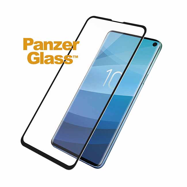 Ochranné sklo PanzerGlass na celý displej pre Samsung Galaxy S10e - G970F, čierne Ochranné sklo PanzerGlass na celý displej pre Samsung Galaxy S10e - G970F, čierne