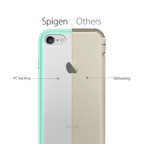 Spigen Ultra Hybrid pre iPhone 7/8, mint Spigen Ultra Hybrid pre iPhone 7/8, mint