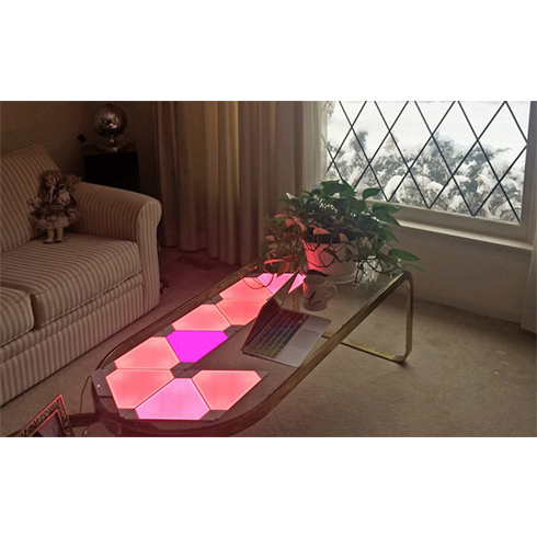 Modulárne smart osvetlenie Nanoleaf Aurora Rhythm Smarter Kit 9 Pack Modulárne smart osvetlenie Nanoleaf Aurora Rhythm Smarter Kit 9 Pack