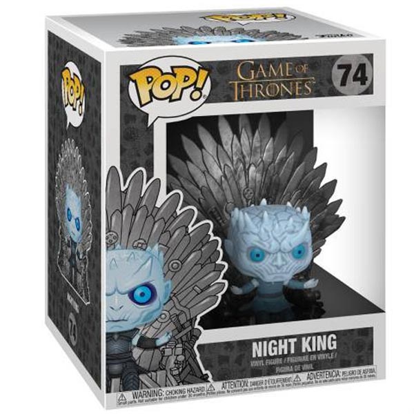 POP! Night King on Iron Throne Deluxe (Game of Thrones) 15 cm