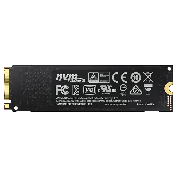 Samsung SSD 970 EVO Plus, 500GB, NVMe M.2 Samsung SSD 970 EVO Plus, 500GB, NVMe M.2