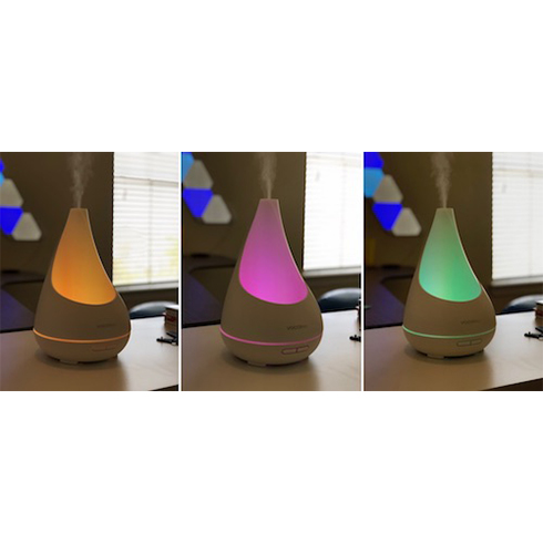 VOCOlinc Flowerbud Smart Wi-Fi Diffuser, Ultrasonic Humidifier, Multicolor Light