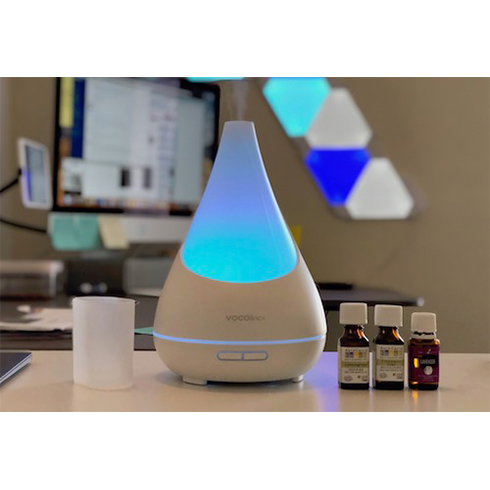 VOCOlinc Flowerbud Smart Wi-Fi Diffuser, Ultrasonic Humidifier, Multicolor Light