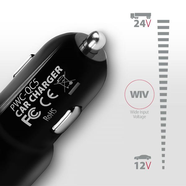 Autonabíjačka AXAGON PWC-QC5 QuickCharge 3,0 - 31 W, čierna Autonabíjačka AXAGON PWC-QC5 QuickCharge 3,0 - 31 W, čierna