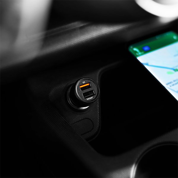 Autonabíjačka AXAGON PWC-QC5 QuickCharge 3,0 - 31 W, čierna Autonabíjačka AXAGON PWC-QC5 QuickCharge 3,0 - 31 W, čierna