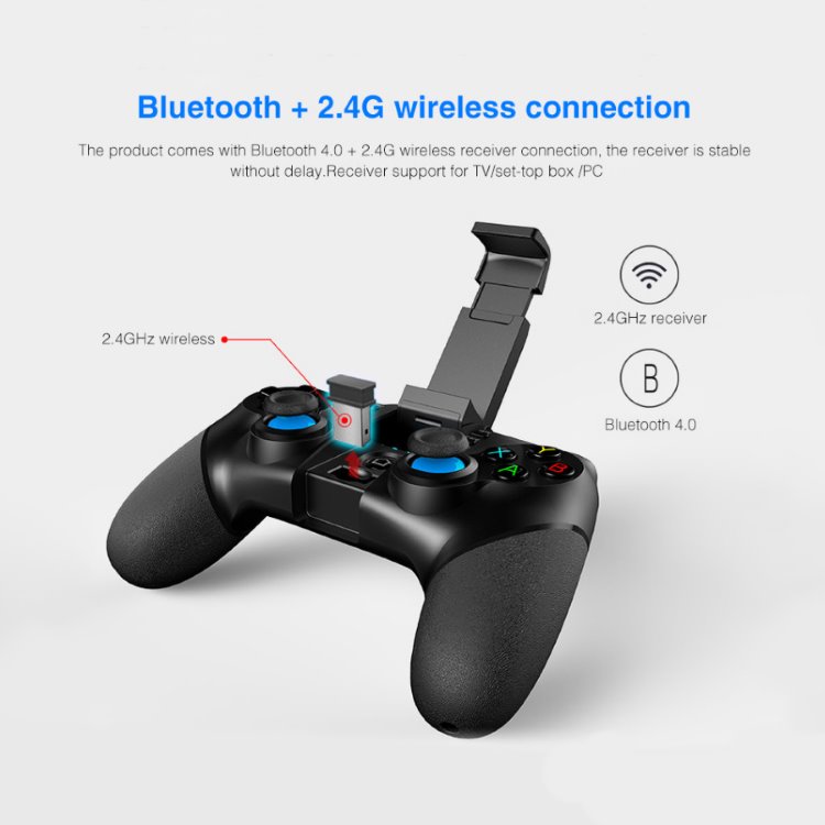 Bluetooth Gamepad iPega 9156 s USB prijímačom Bluetooth Gamepad iPega 9156 s USB prijímačom