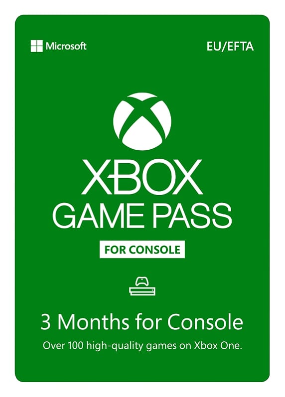 Xbox Game Pass 3 mesačné predplatné