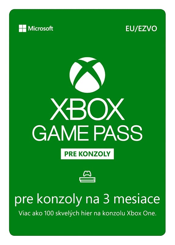 Xbox Game Pass 3 mesačné predplatné Xbox Game Pass 3 mesačné predplatné