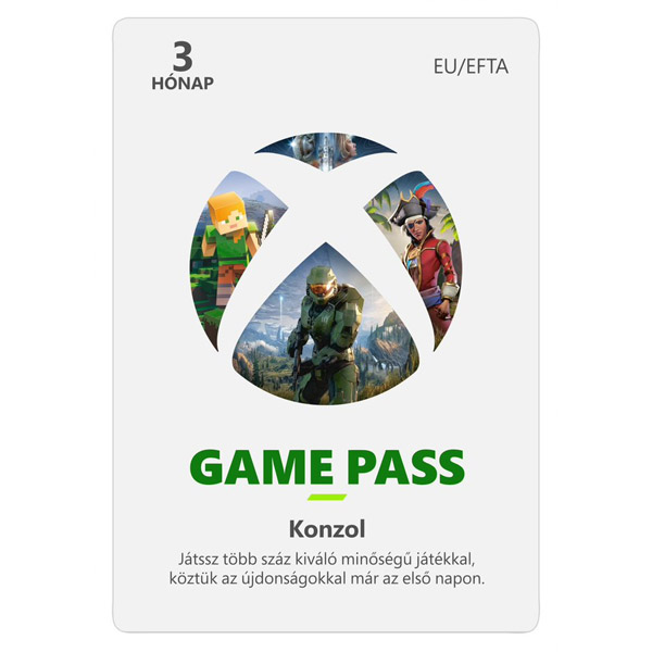 Xbox Game Pass 3 mesačné predplatné Xbox Game Pass 3 mesačné predplatné