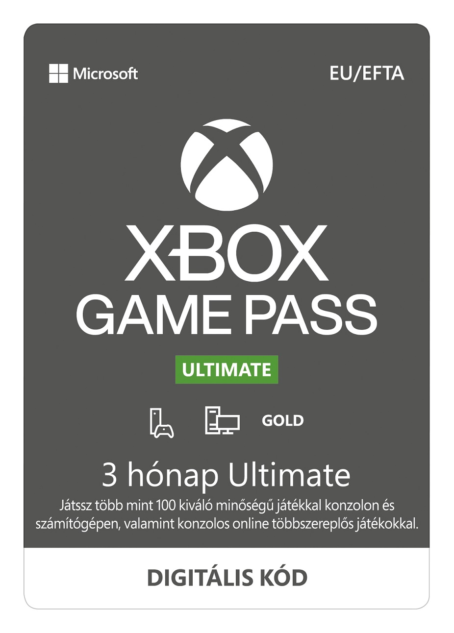 Xbox Ultimate Game Pass 3 mesačné predplatné Xbox Ultimate Game Pass 3 mesačné predplatné