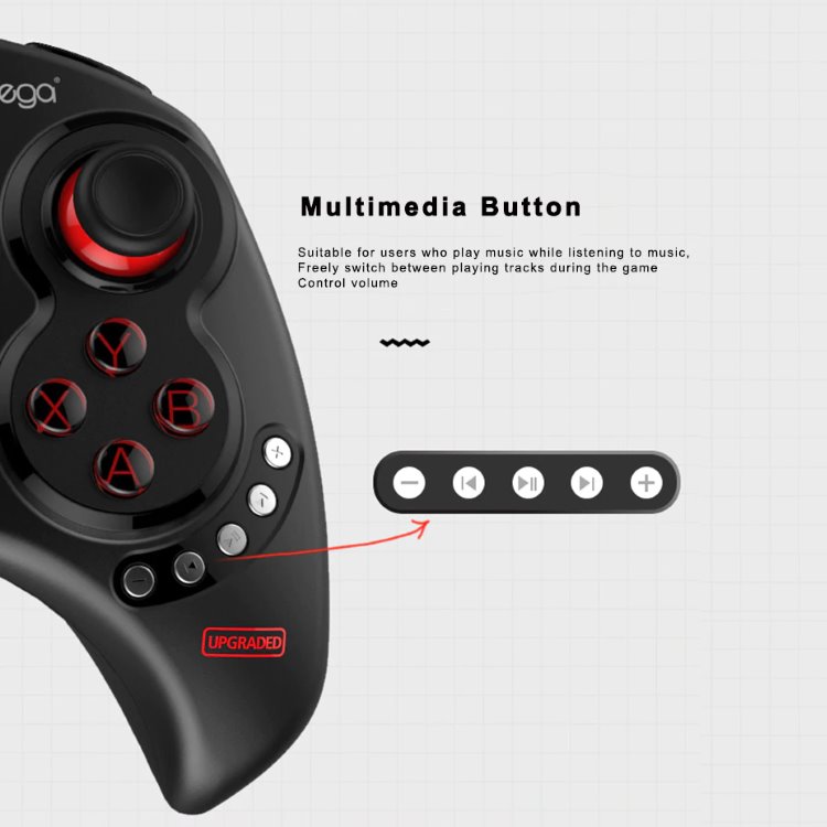 Bluetooth Gamepad iPega 9023S pre smartfóny a tablety až do 10" Bluetooth Gamepad iPega 9023S pre smartfóny a tablety až do 10"
