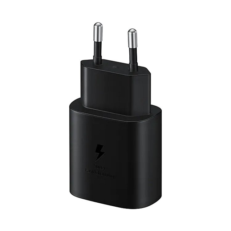 Rýchlonabíjačka Samsung 25W s USB-C káblom, black Rýchlonabíjačka Samsung 25W s USB-C káblom, black