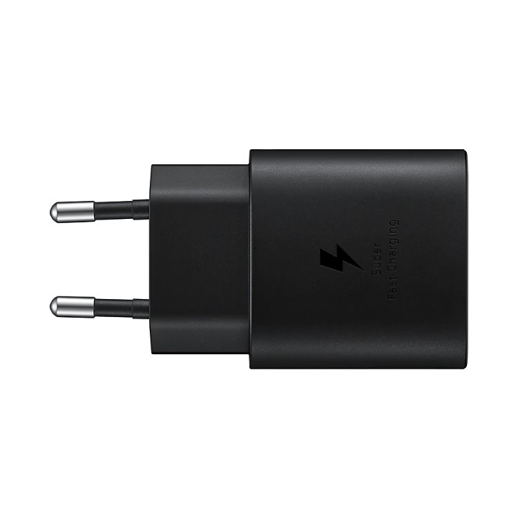 Rýchlonabíjačka Samsung 25W s USB-C káblom, black Rýchlonabíjačka Samsung 25W s USB-C káblom, black