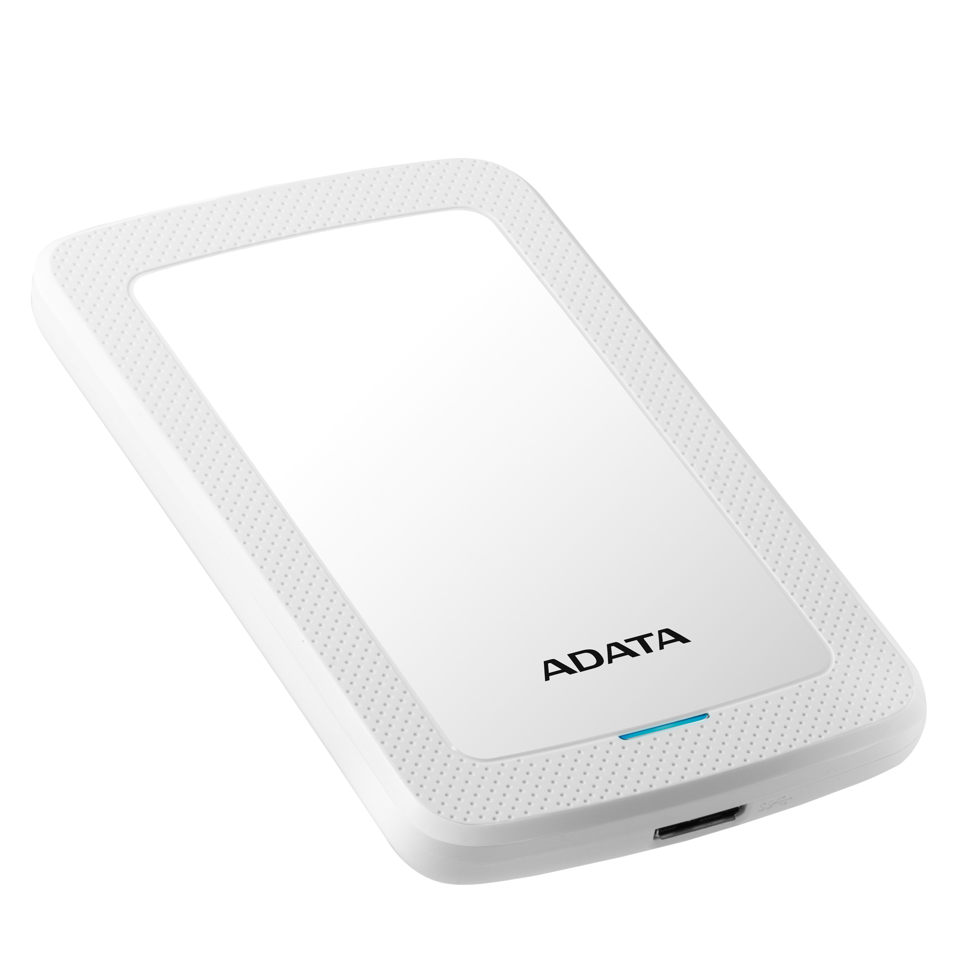 ADATA HDD HV300, 2 TB, USB 3.2 (AHV300-2TU31-CWH) externý pevný disk, biela ADATA HDD HV300, 2 TB, USB 3.2 (AHV300-2TU31-CWH) externý pevný disk, biela