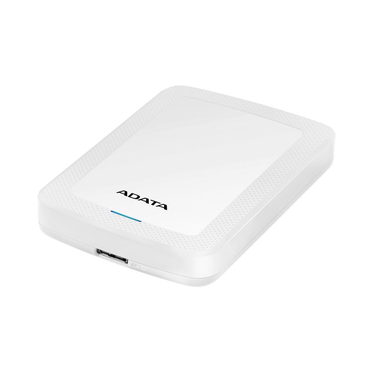 ADATA HDD HV300, 2 TB, USB 3.2 (AHV300-2TU31-CWH) externý pevný disk, biela ADATA HDD HV300, 2 TB, USB 3.2 (AHV300-2TU31-CWH) externý pevný disk, biela